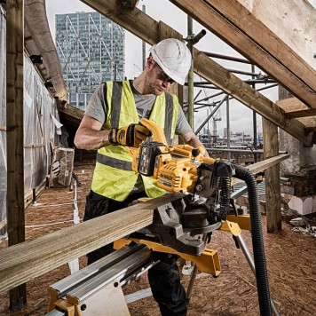 Пила DCS778N-XJ торцовочная 54 XR FLEXVOLT, 250 мм DEWALT-4