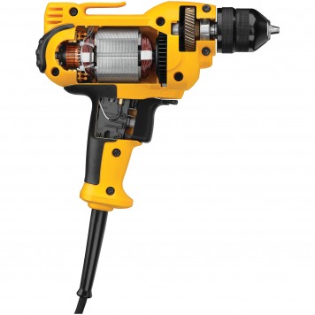Дрель DWD115KS-QS безударная 701 Вт, быстрозажимной патрон 10 мм DEWALT-5