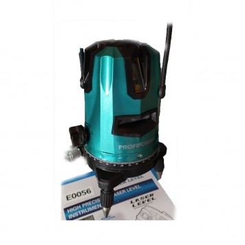 Уровень лазерный E0056 Profipower, зеленый, 5 лучей-5