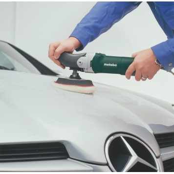 Полировальная машинка PE 12-175 угловая 680 Вт (602175910) METABO-4