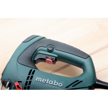 Электролобзик STEB 80 Quick 590 Вт, маятник, кейс (601041500) METABO-2