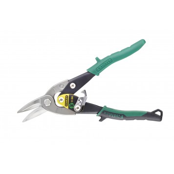 Ножницы 2-14-564 по металлу правые зеленые STАNLEY-3