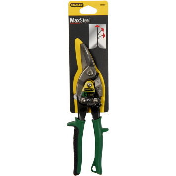 Ножницы 2-14-564 по металлу правые зеленые STАNLEY-4