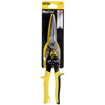 Ножницы 2-14-566 по металлу прямые удлинённые желтые STАNLEY-2