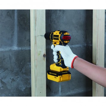 Шуруповёрт 18В бесщеточный 2х4 Ач 55 Нм, SBD201M2K кейс STANLEY-3