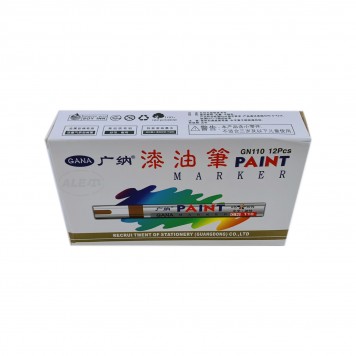 Маркер H0190 по металлу Белый цвет-1