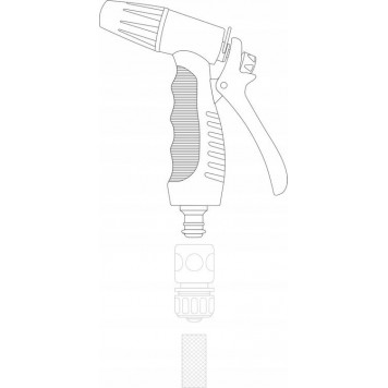 Пистолет-распылитель 89214 FLO-2