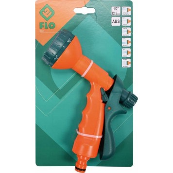 Пистолет-распылитель 89220 6-режимный к шлангу 1/2 FLO-1