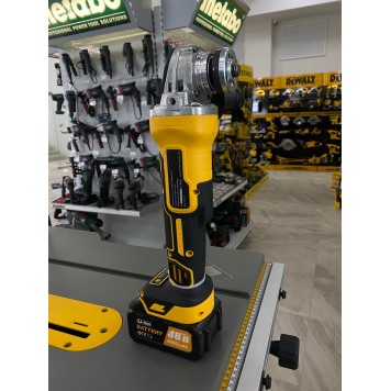 Угловая шлифмашина E0103 бесщеточная аккумуляторная 125 мм,18 В Li-ion 1х4,0 А/ч-17