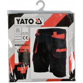 Брюки YT-80932 шорты рабочие короткие размер L YATO