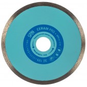 Диск 561211 алмазный сплошной по керамограниту "Spin Slim Ceram" 125х6х22.23 мм, ультра-тонкий SPIN