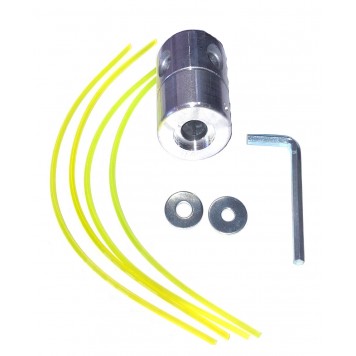 Катушка B0149-1 триммерная универсальная, алюминий, тип-паук №1 С резьбой (М10*1,25мм)-1