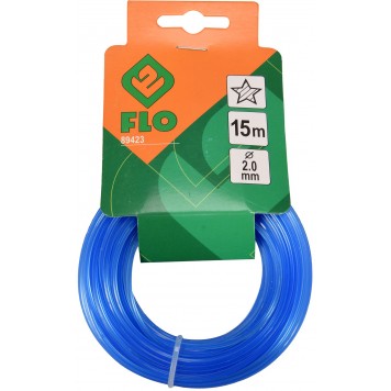 Леска 89423 для триммера 2,0 мм х 15 м, звезда-1