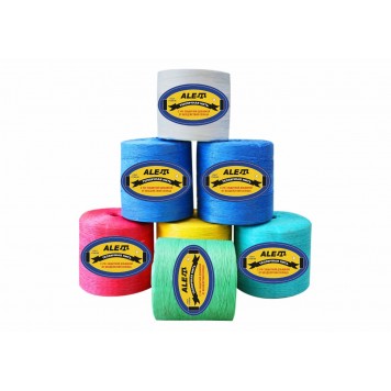 Шпагат подвязочный 750 текс, 700 гр, 930 м желтый ALET-1