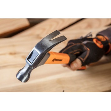 Молоток 25-132 плотничий 450 г, рукоятка из стекловолокна NEO-6