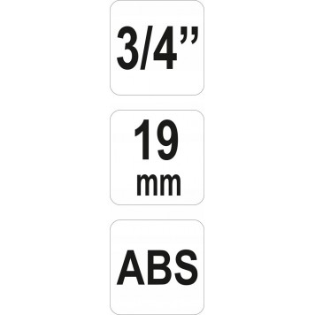 Соединитель YT-99802 шланг-насадка 3/4 YATO-2