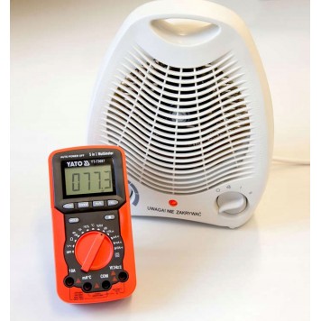 Мультиметр YT-73087 цифровой измеритель 5 в 1 YATO-6