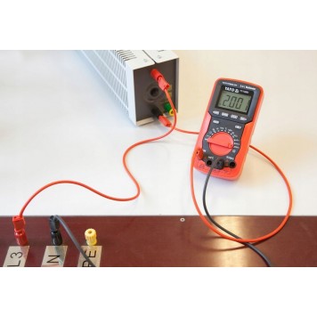 Мультиметр YT-73087 цифровой измеритель 5 в 1 YATO-7