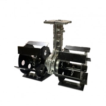 Насадка - культиватор для бензотриммера 26 мм (9T) пропольник прямые ножи 10 мм E0064-1