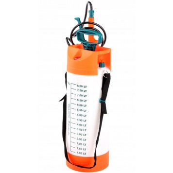 Опрыскиватель 89520 наплечный с манометром 8 л FLO-2