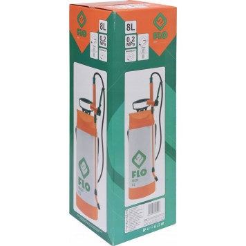 Опрыскиватель 89520 наплечный с манометром 8 л FLO-6