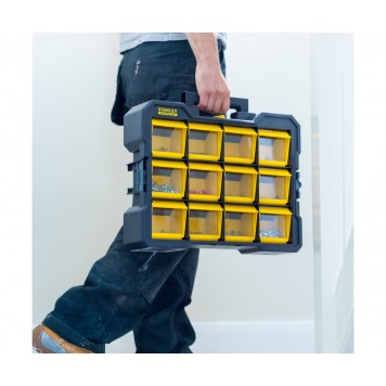 Органайзер FMST81077-1 FATMAX с вертикальным расположением контейнеров STАNLEY-2