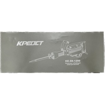 Отбойный KE-88-1200 молоток 1200 Вт, 55 Дж, 1700 уд/мин КРЕОСТ-2