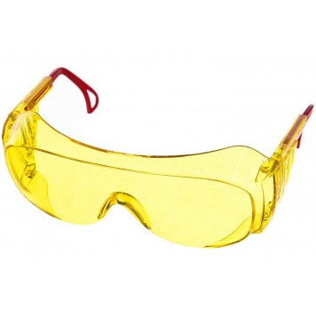Очки защитные открытые О45 (арт. 14536) желтые ВИЗИОН® CONTRAST super (2-1,2 PС)