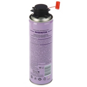Очиститель монтажной пены MONTA 440 мл СИБИАР-1