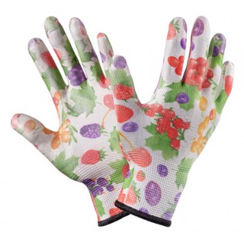 Перчатки нейлоновые "ЦВЕТОК"-1