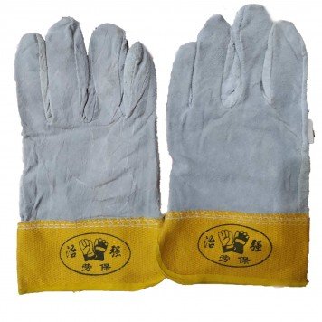 Перчатки сварщика замшевые укороченные-1