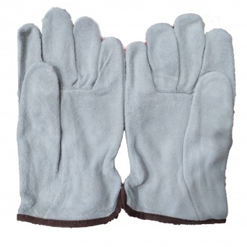 Перчатки сварщика замшевые укороченные ЛЮКС-1