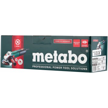 Угловая шлифмашинка W 9-125 Quick (600374000) 900 Вт, 125 мм METABO-3