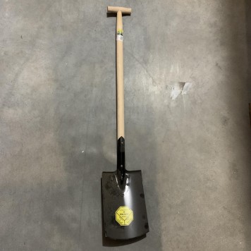 Лопата 15A045 штыковая прямая, деревянная рукоятка ТОРЕХ-1