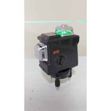 Уровень лазерный E0046 зеленый, 12 лучей AC DC-4