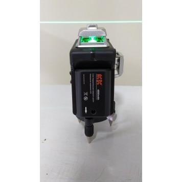 Уровень лазерный E0046 зеленый, 12 лучей AC DC-6