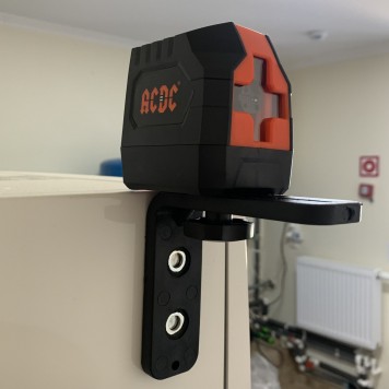 Уровень лазерный E0061 Зеленый 2 луча кейс, комплект батареек-4