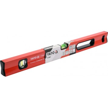 Уровень YT-30061 магнитный 60 см, 2 глазка YATO-2