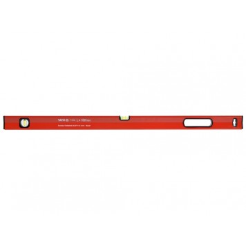 Уровень YT-30063 магнитный 100 см, 2 глазка YATO-2