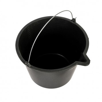 Ведро строительное 14 л с носиком и меркой WAVE-1