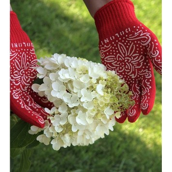 Перчатки 622 садовые трикотажные с ПВХ-рисунком размер 9 (L) DOLONI-3