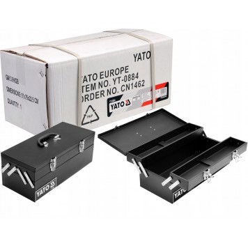 Ящик YT-0884 металлический для инструмента 2-х ярусный YATO-4