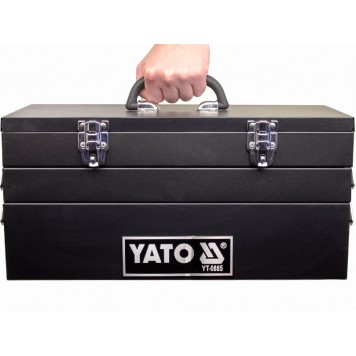 Ящик YT-0885 металлический для инструмента 3-х ярусный YATO-2