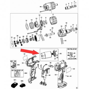 ЭЛЕКТРОДВИГАТЕЛЬ SA N056189-1