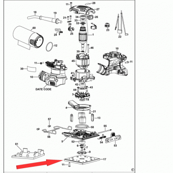 ОПОРНАЯ N492998 ПЛАСТИНА SA-1