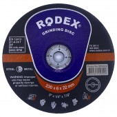 Круг RODEX 230х6,0х22 зачистной по металлу SRS6230