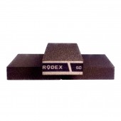 Губка RODEX шлифовальная 68х98х25 зерно 60 ZDP1060