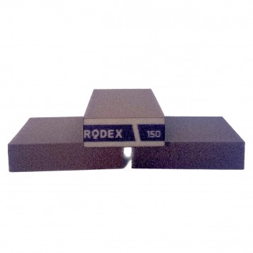 Губка RODEX шлифовальная 68х98х25 зерно 150 ZDP1150-1