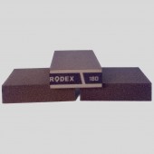 Губка RODEX шлифовальная 68х98х25 зерно 180 ZDP1180 Губка RODEX шлифовальная 68х98х25 зерно 180 ZDP1180