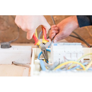 Тонкогубцы 0-84-006 удлинённые диэлектрические 1000В, 160 мм STАNLEY-3